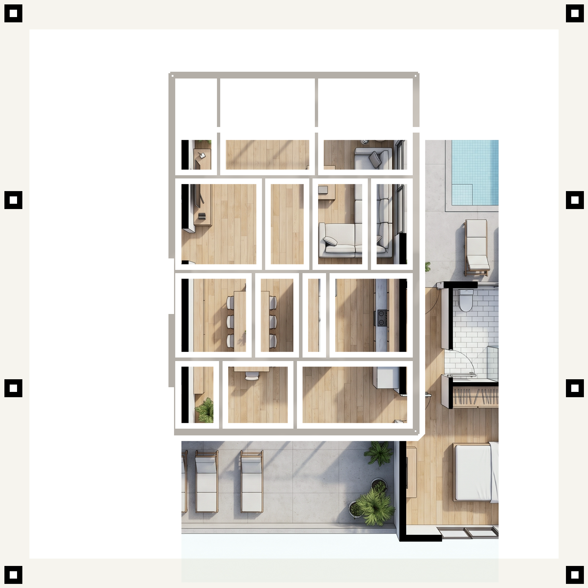 Planta do modelo Arruda
