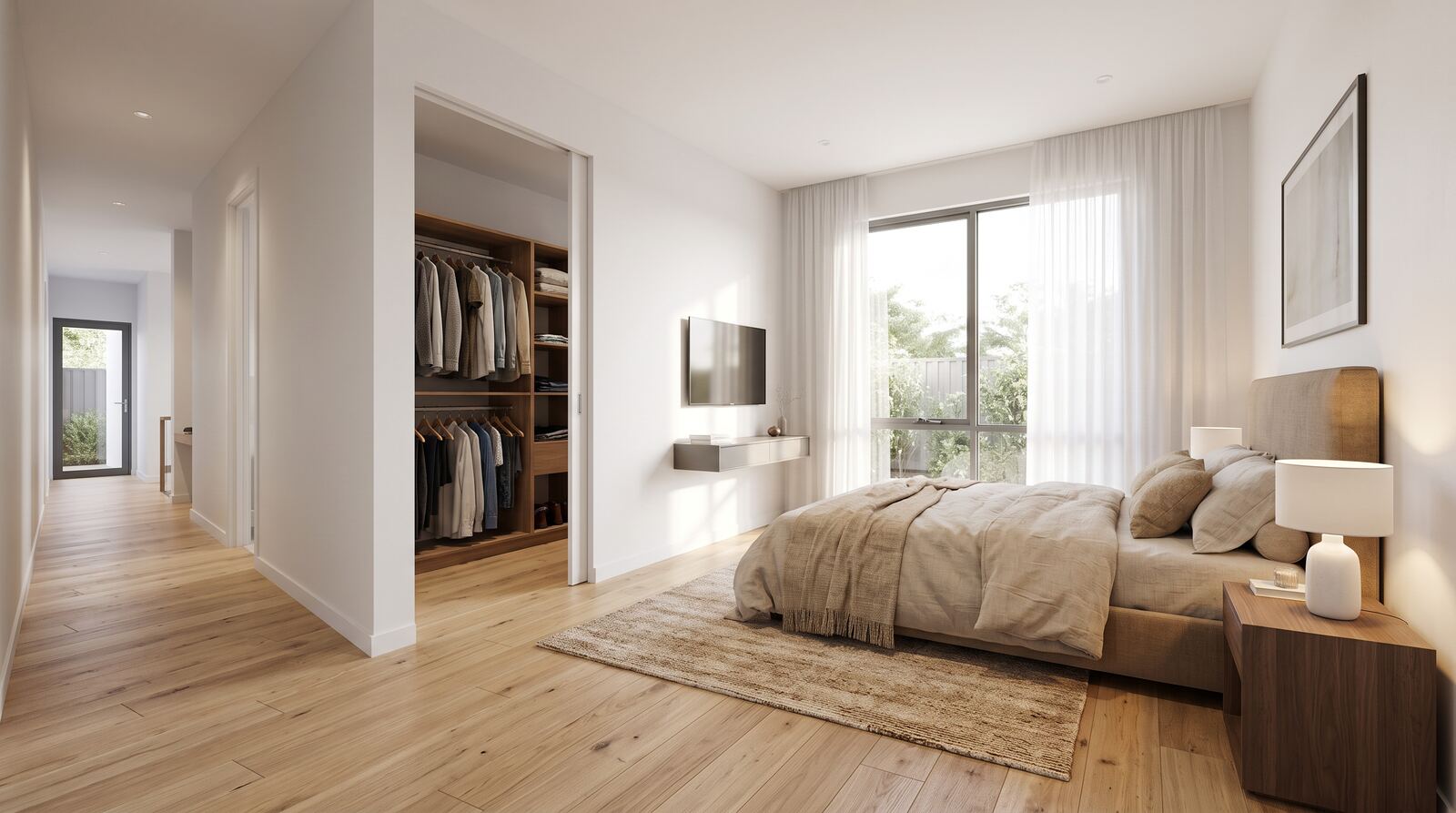 Quarto do modelo Braga