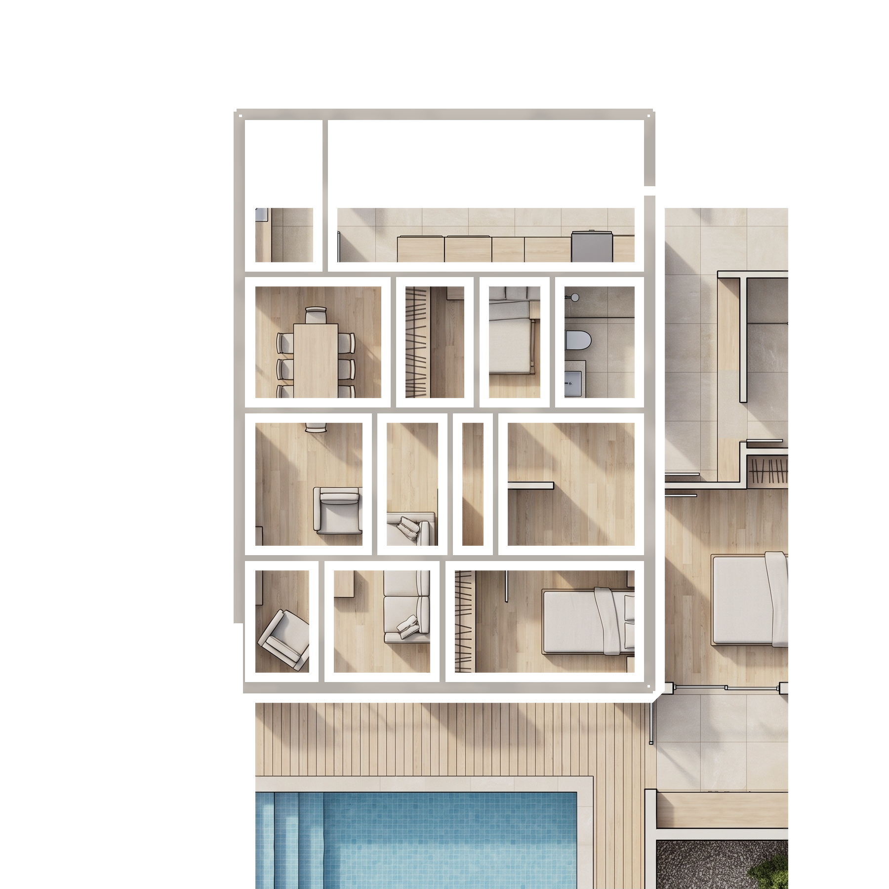 Planta do modelo Ourém