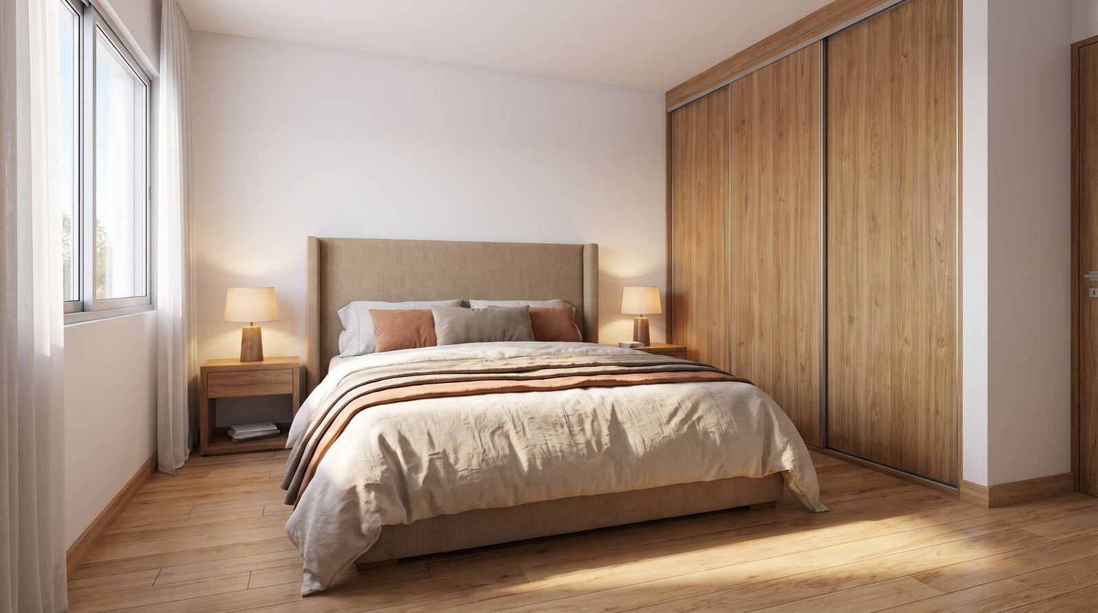 Quarto do modelo Palmela