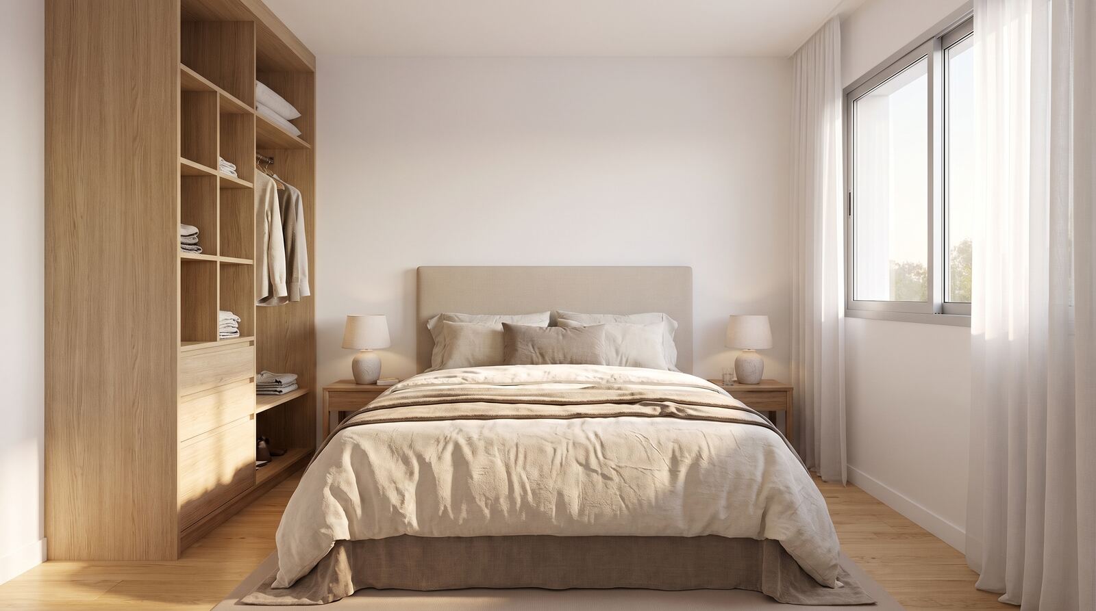 Quarto do modelo Santarém