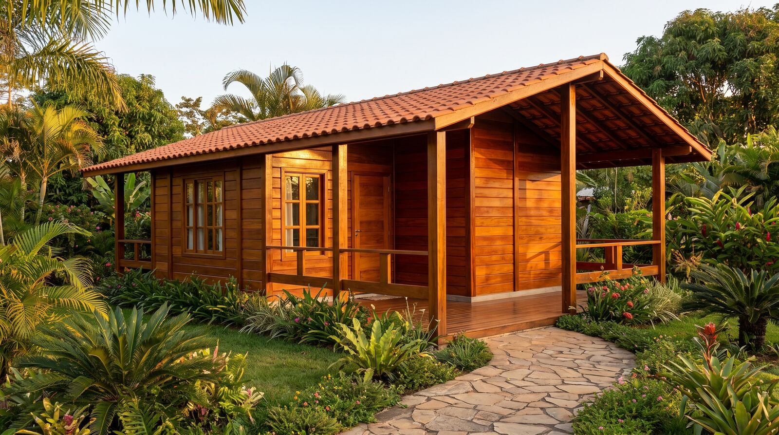 Modelo Balsas — casa de madeira