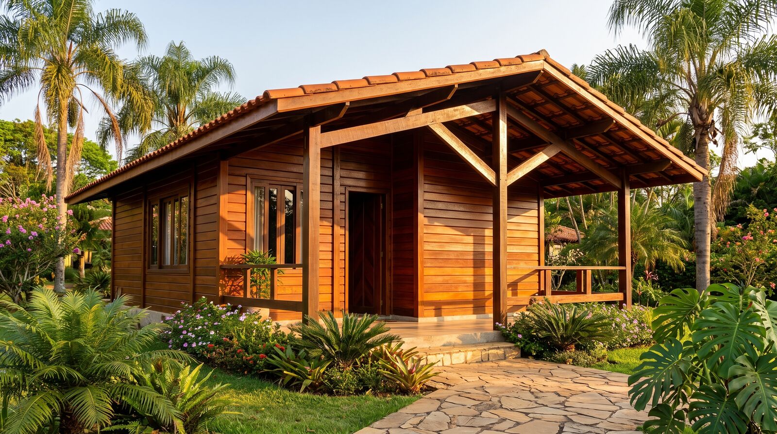 Modelo Colinas — casa de madeira