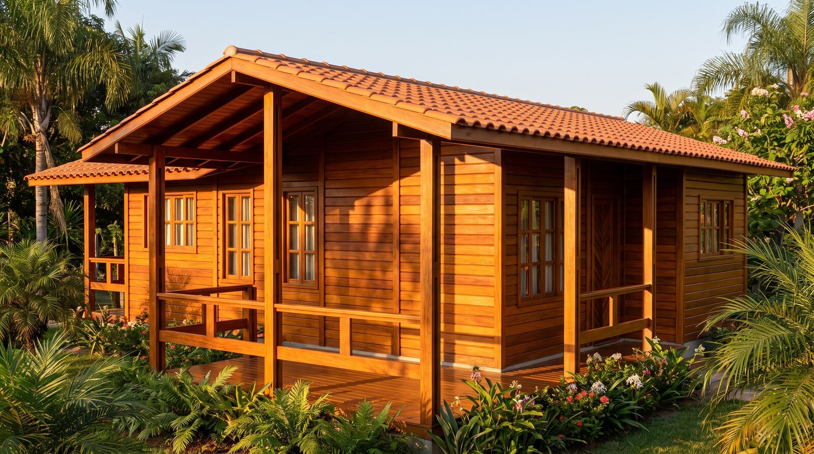 Modelo Monte Verde — casa de madeira